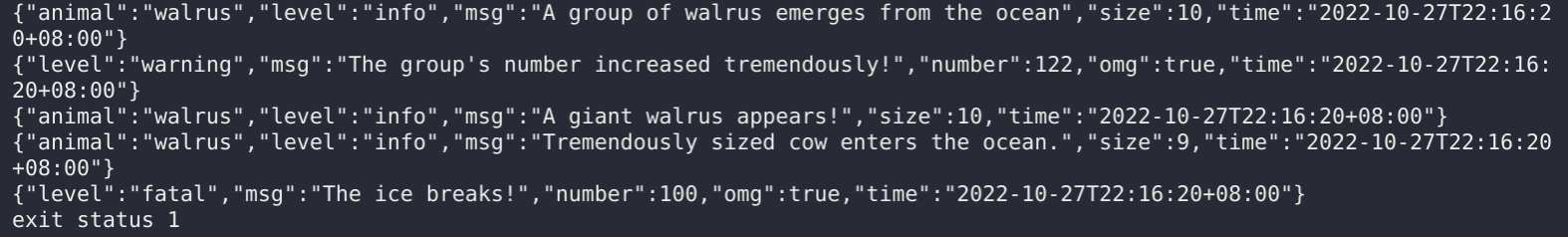 JSONFormatter